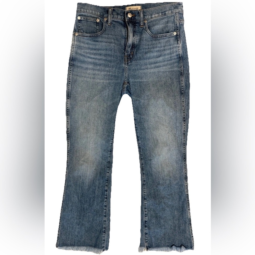 Madewell Women's Cali Demi-Boot Jeans - Blue